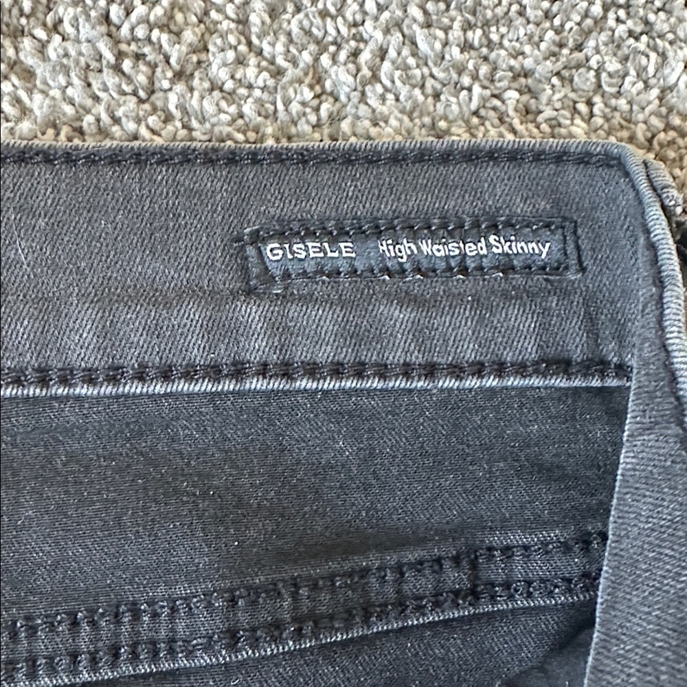 Dear John Womens Charcoal Skinny Jeans - Picture 3 of 4
